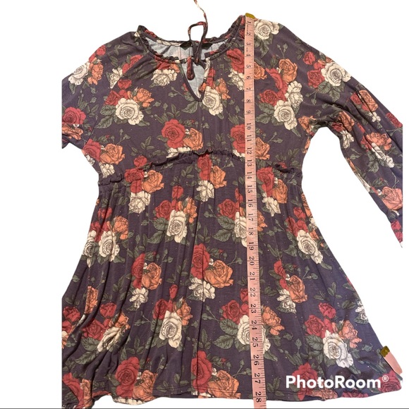 Concepts maternity Floral Dress Camisoles Size Medium 95%Rayon & 5%Spandex - Picture 12 of 12